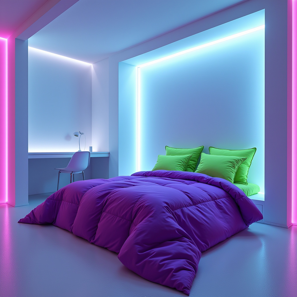 Neon Bedroom 11