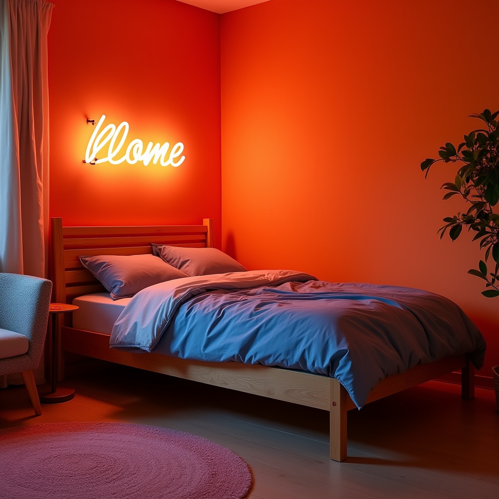 Neon Bedroom 12