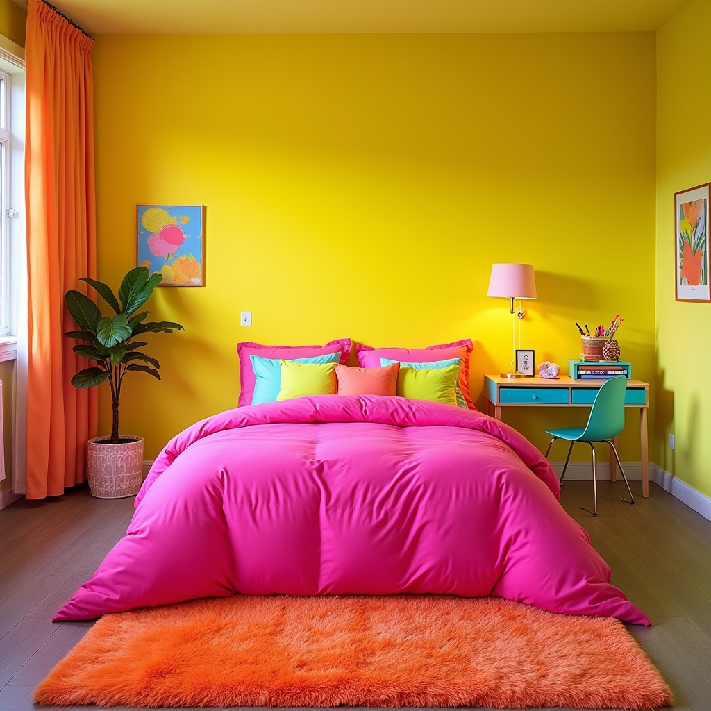 Neon Bedroom 17