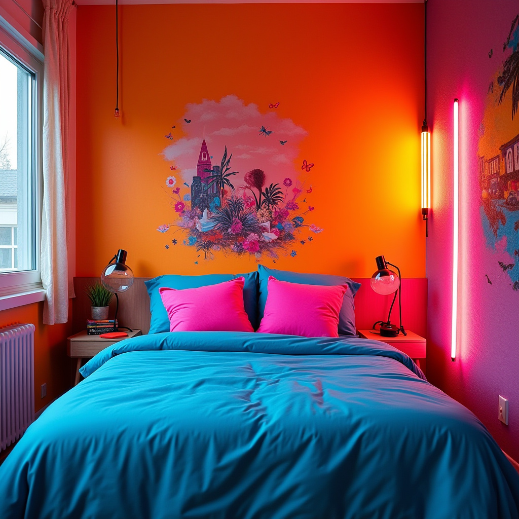 Neon Bedroom 19