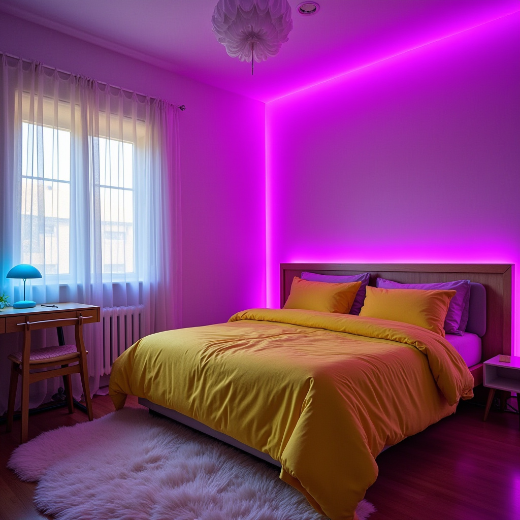 Neon Bedroom 2