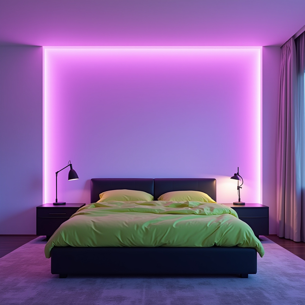 Neon Bedroom 20