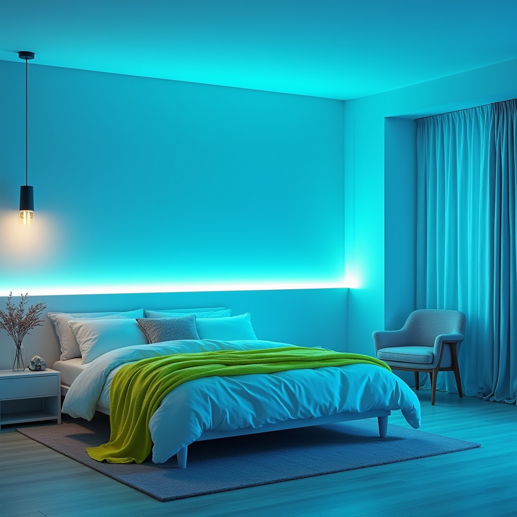 Neon Bedroom 22