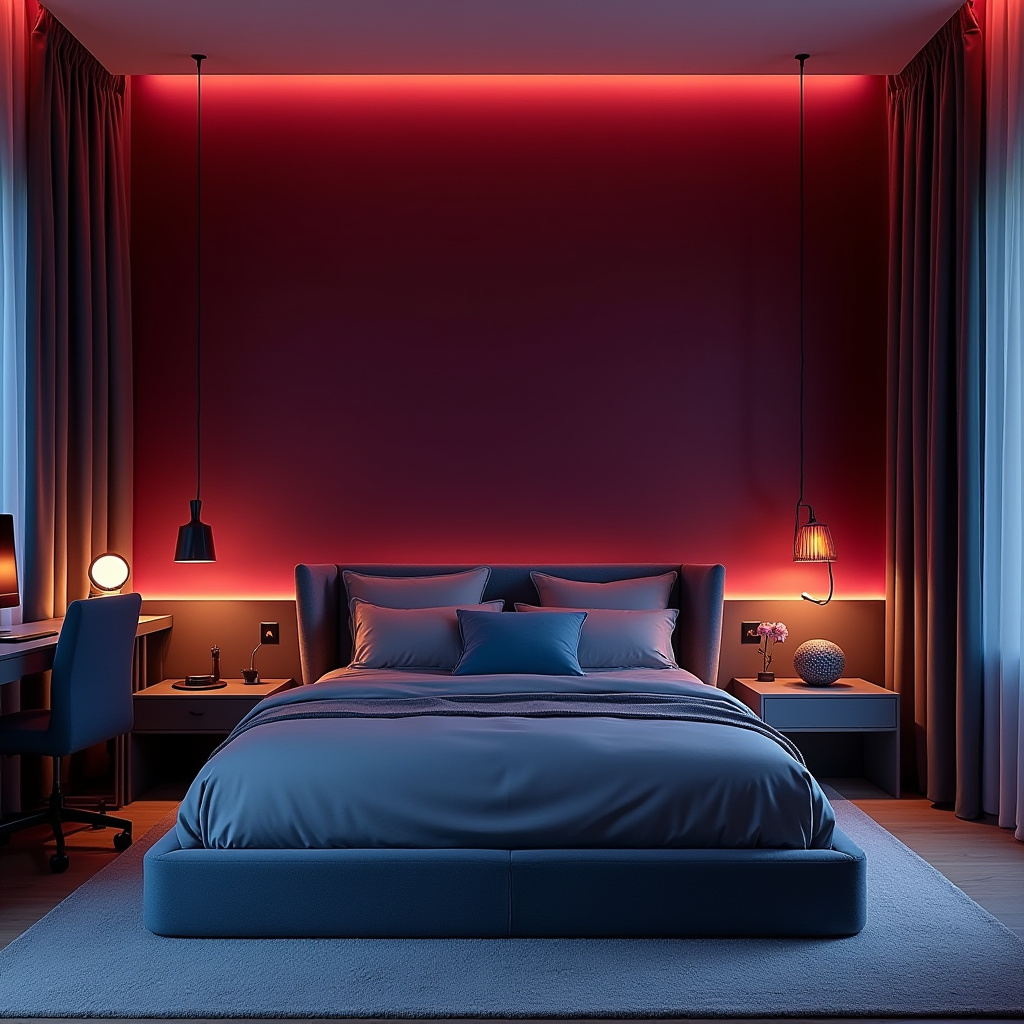 Neon Bedroom 25