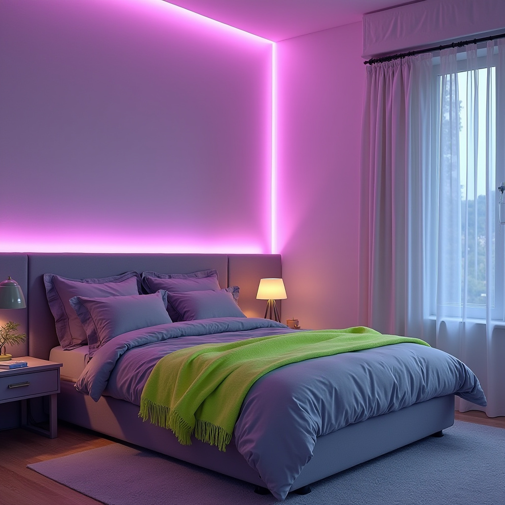 Neon Bedroom 30