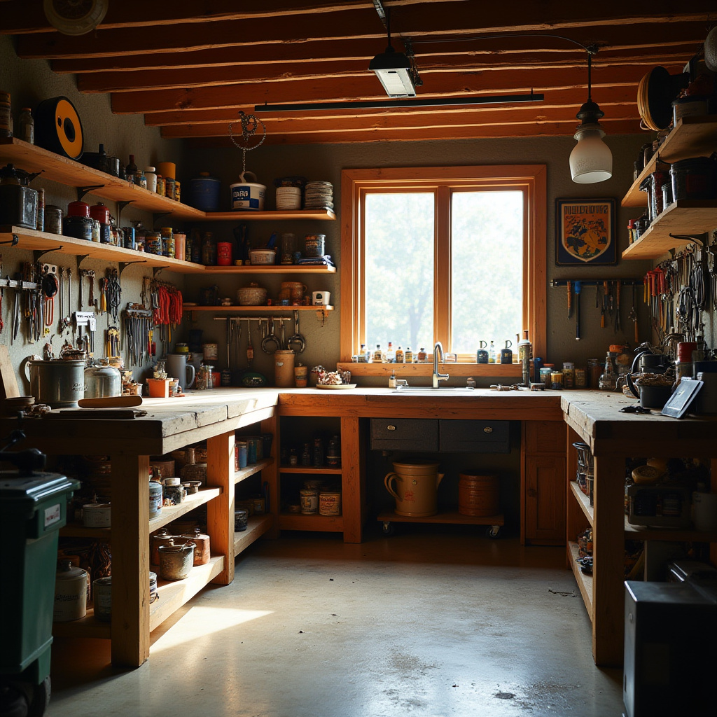 Rustic Basement Ideas 13