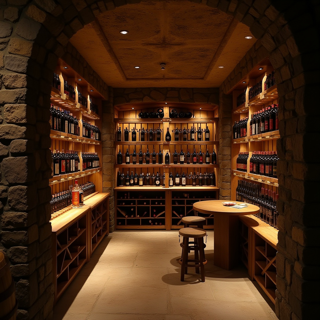 Rustic Basement Ideas 15