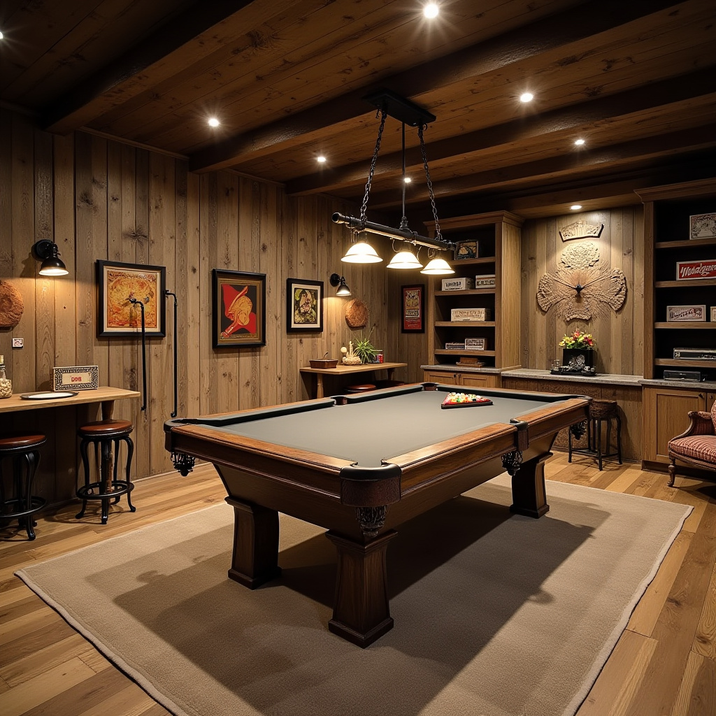 Rustic Basement Ideas 2