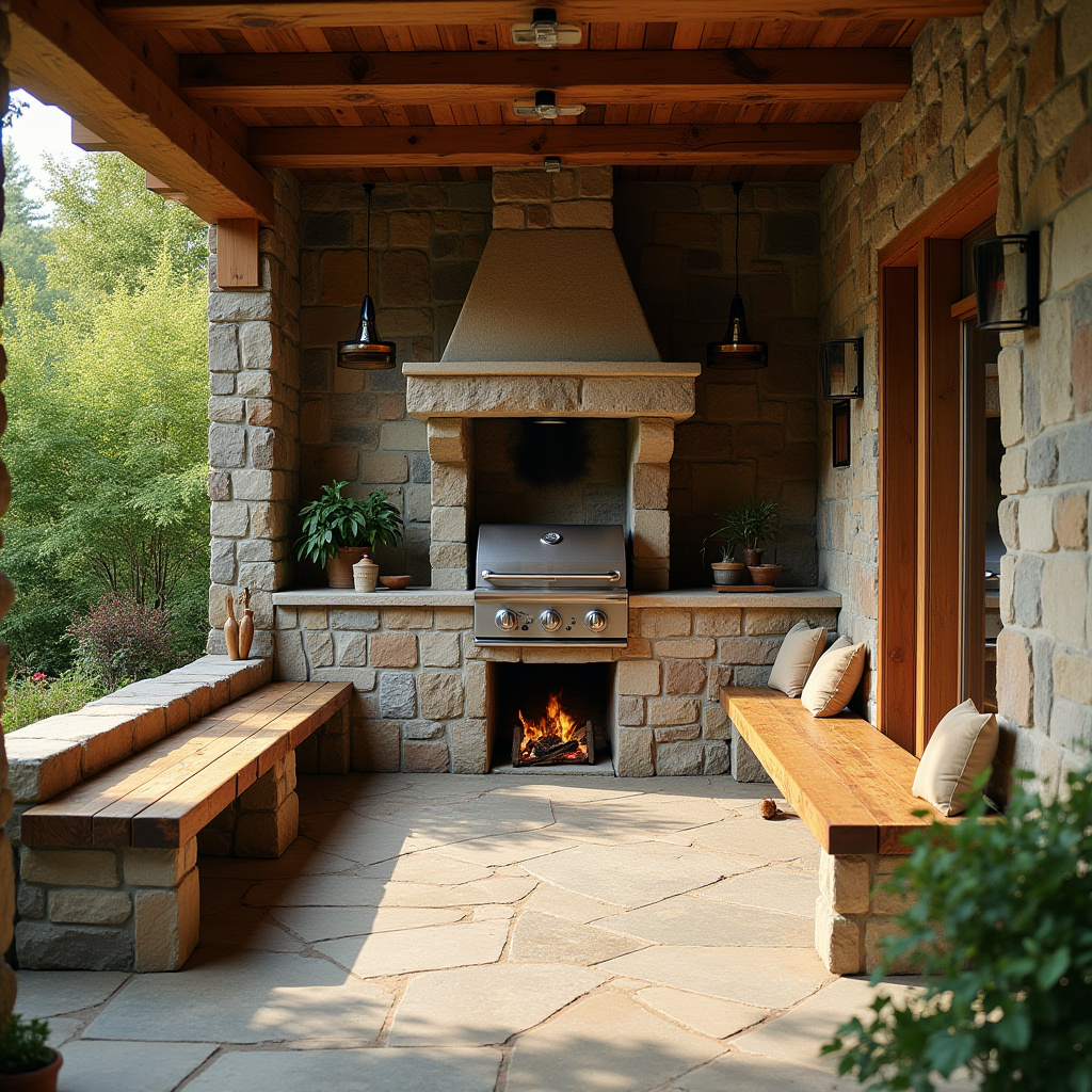 Rustic Basement Ideas 30