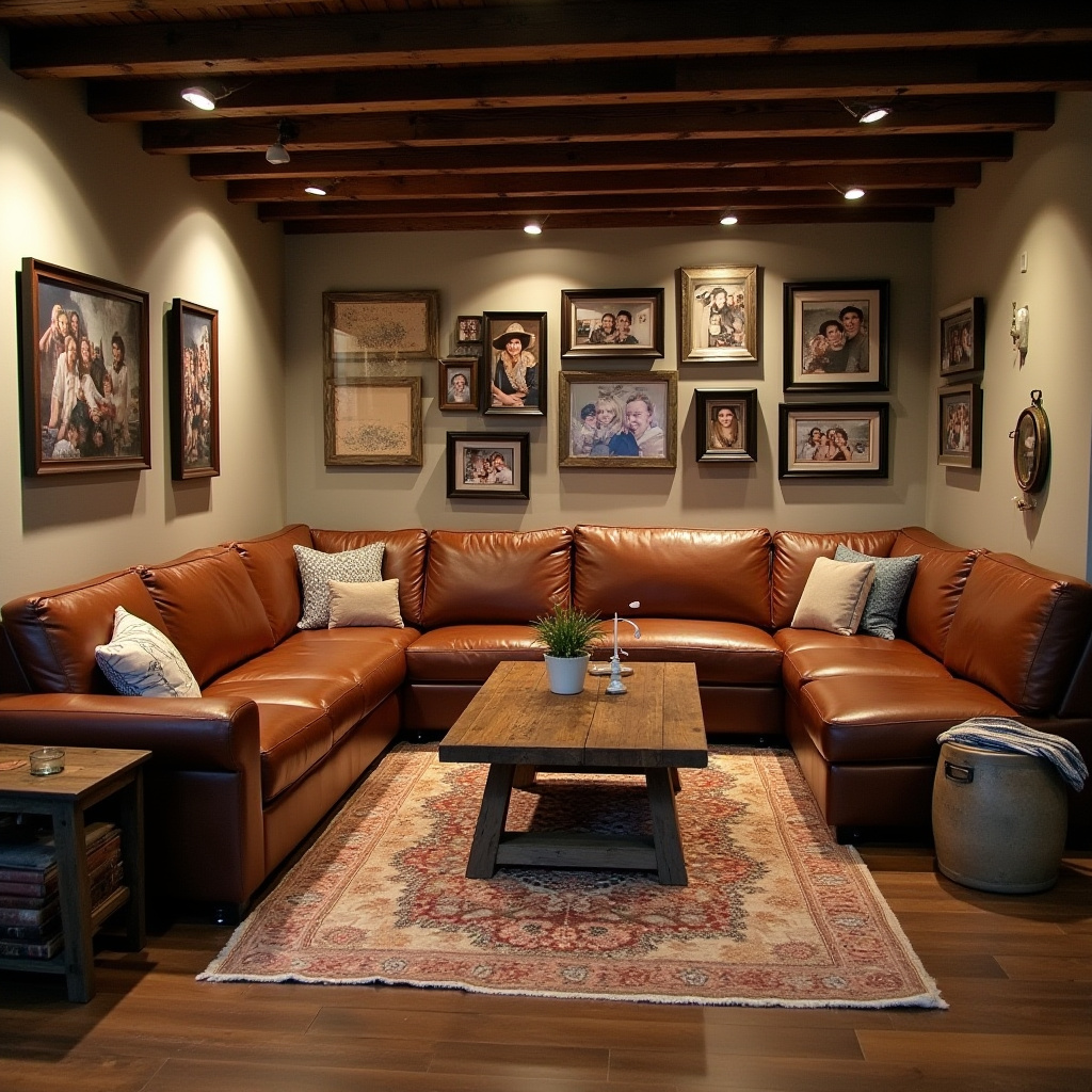 Rustic Basement Ideas 5
