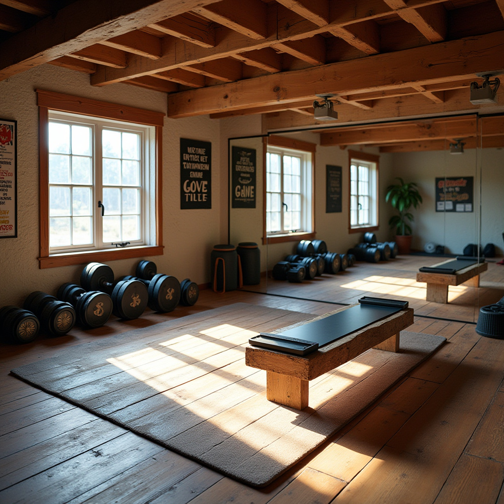 Rustic Basement Ideas 7