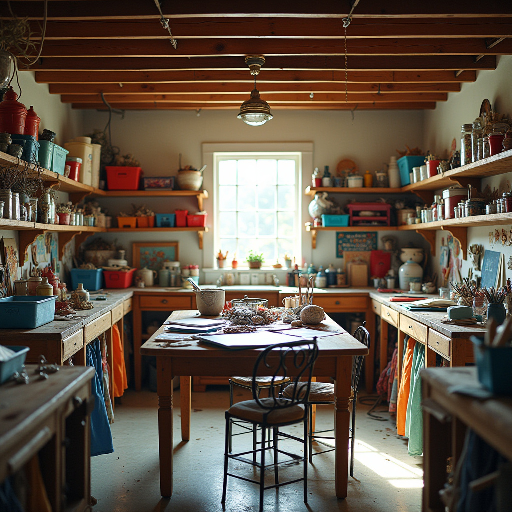 Rustic Basement Ideas 9