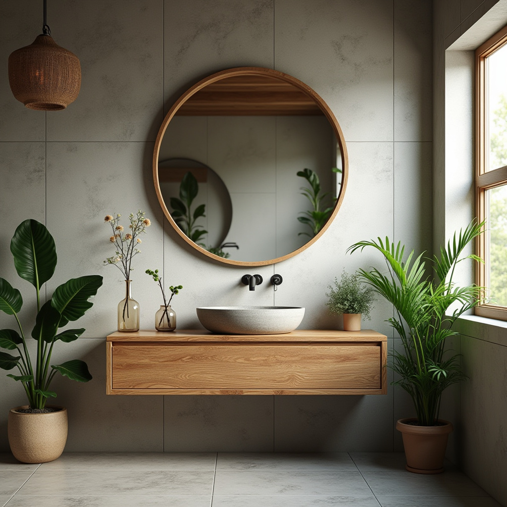 Rustic Bathroom Mirrors 14