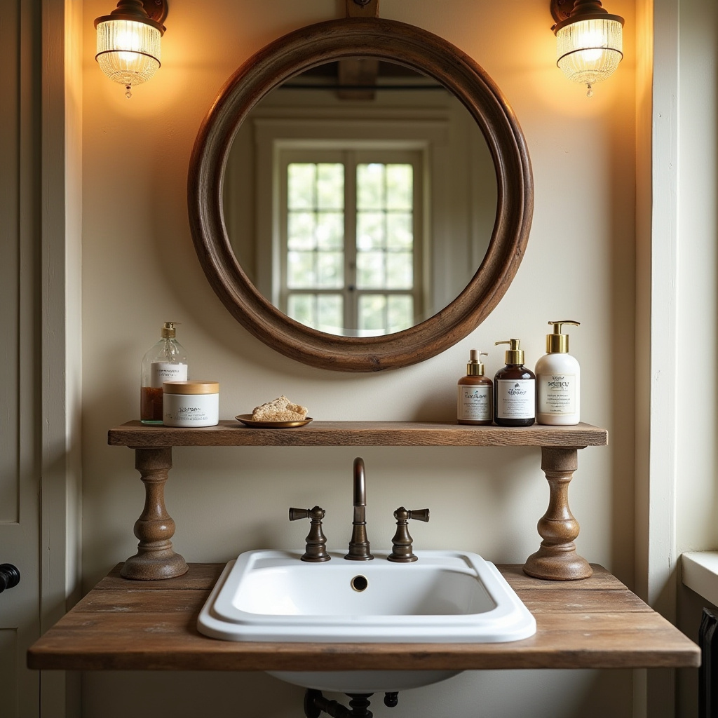 Rustic Bathroom Mirrors 18
