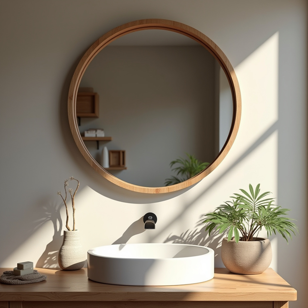 Rustic Bathroom Mirrors 26