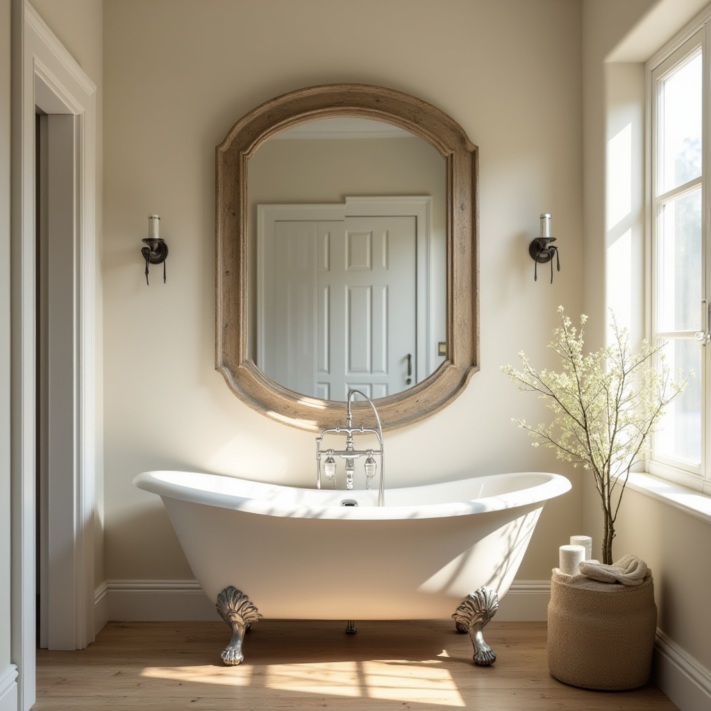 Rustic Bathroom Mirrors 27