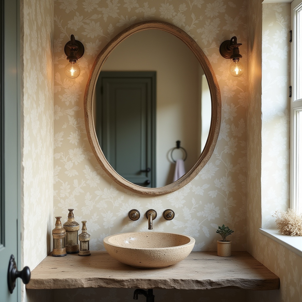Rustic Bathroom Mirrors 7