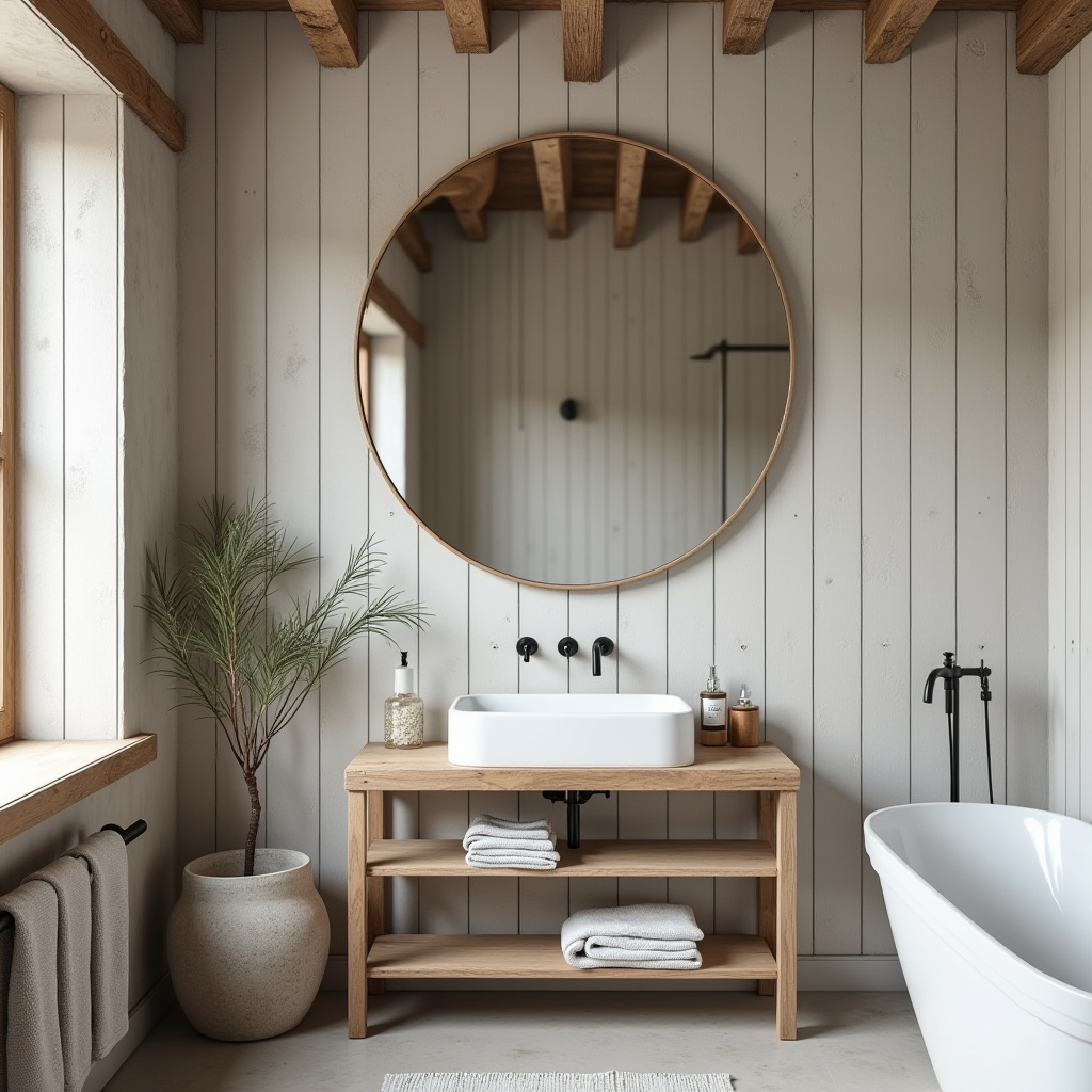 Rustic Bathroom Mirrors 9