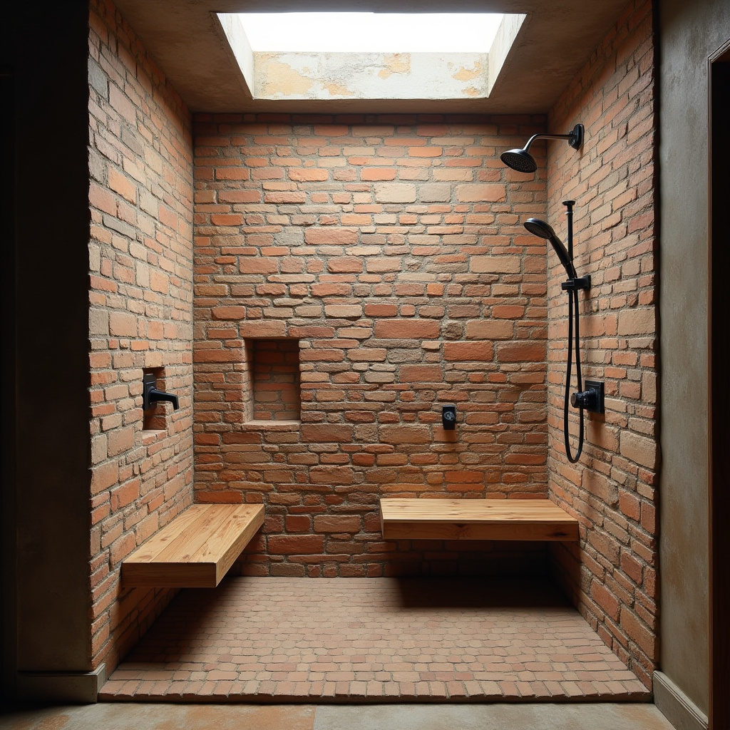 Rustic Bathroom Shower 10