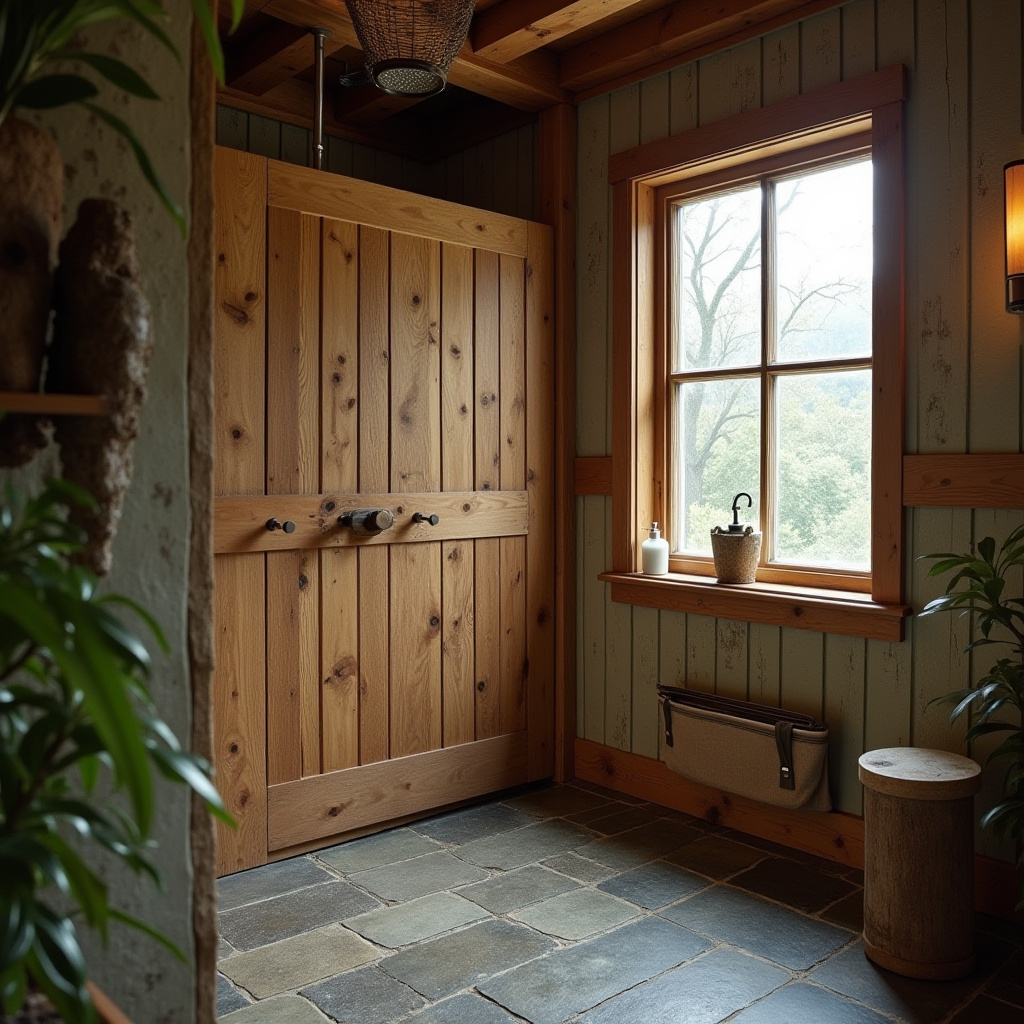 Rustic Bathroom Shower 14