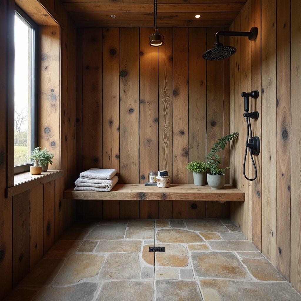 Rustic Bathroom Shower 29