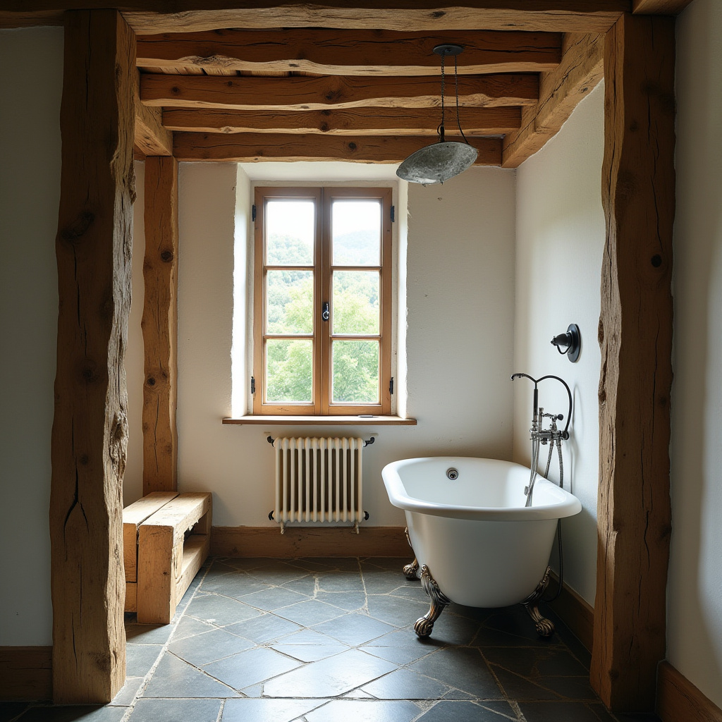 Rustic Bathroom Shower 3