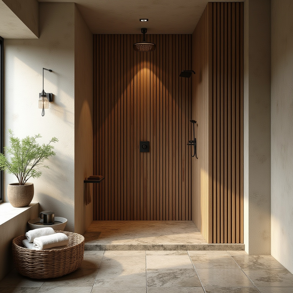 Rustic Bathroom Shower 4