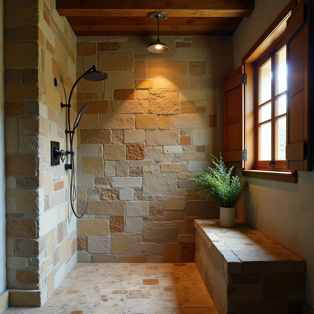 Rustic Bathroom Shower 8