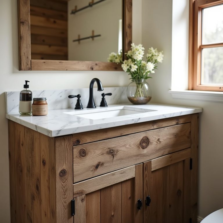 Rustic Bathroom Vanities 1
