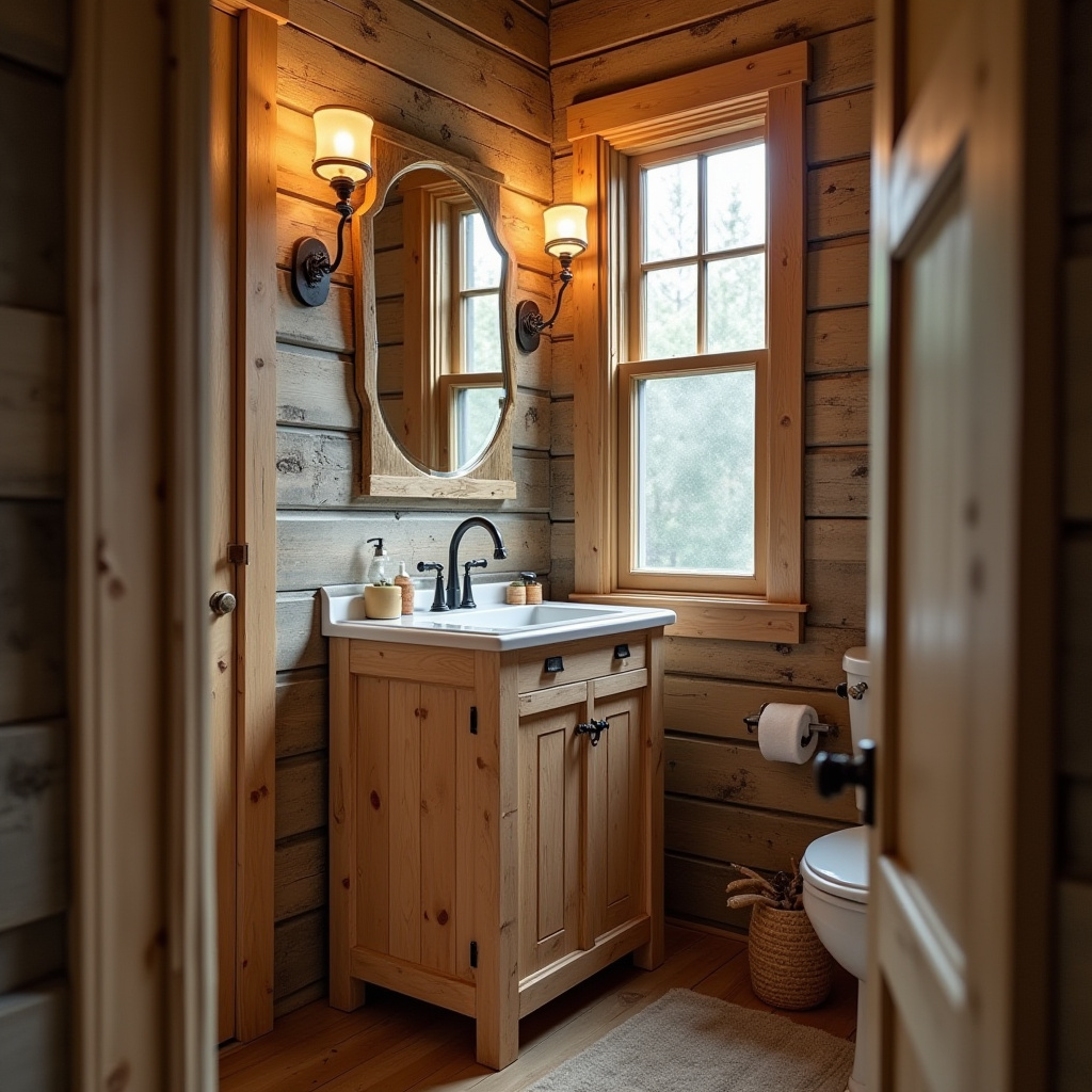 Rustic Bathroom Vanities 12