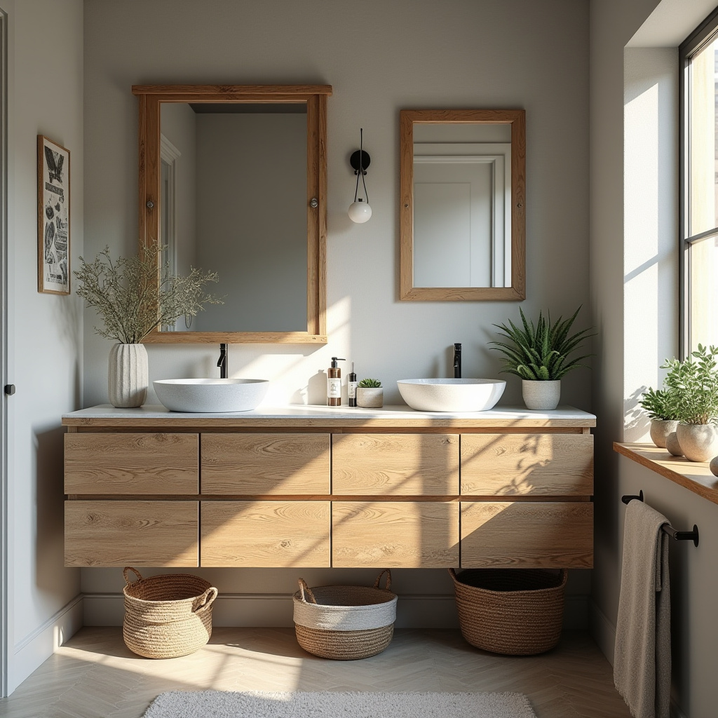 Rustic Bathroom Vanities 13