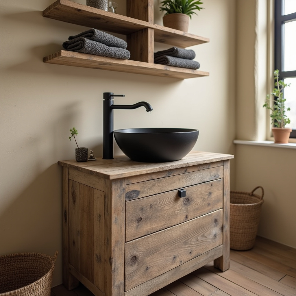 Rustic Bathroom Vanities 15
