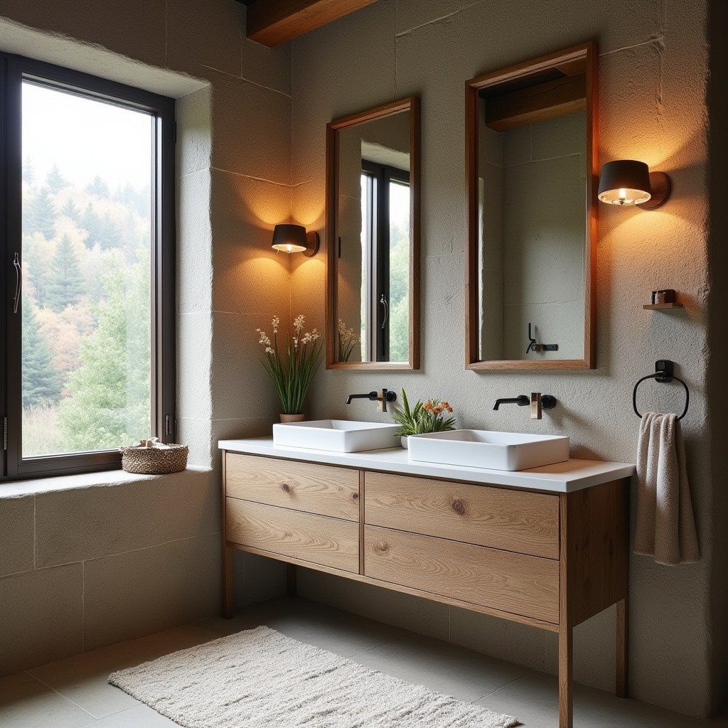 Rustic Bathroom Vanities 19