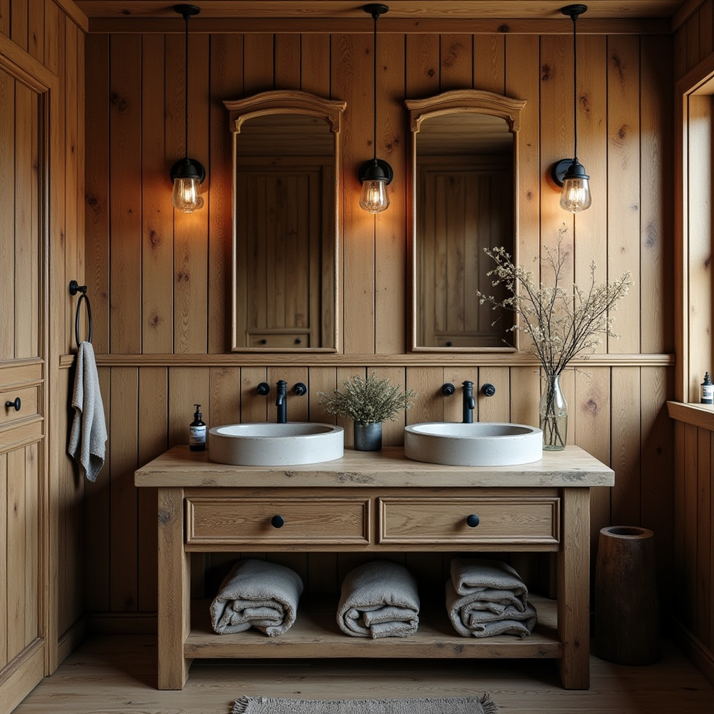 Rustic Bathroom Vanities 2
