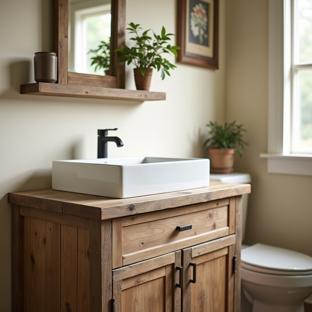 Rustic Bathroom Vanities 20