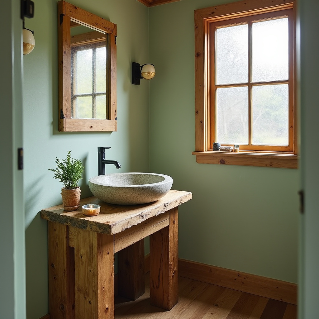 Rustic Bathroom Vanities 24