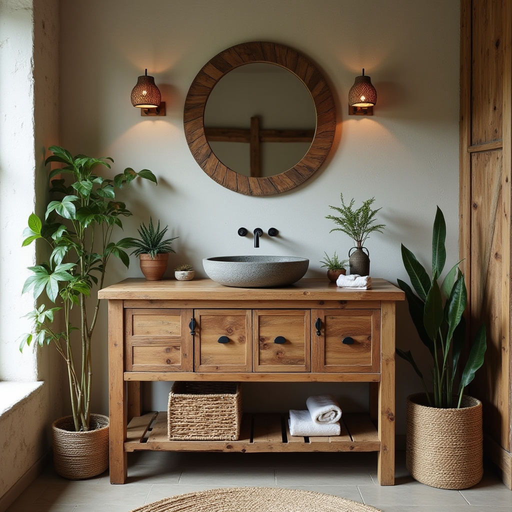 Rustic Bathroom Vanities 28