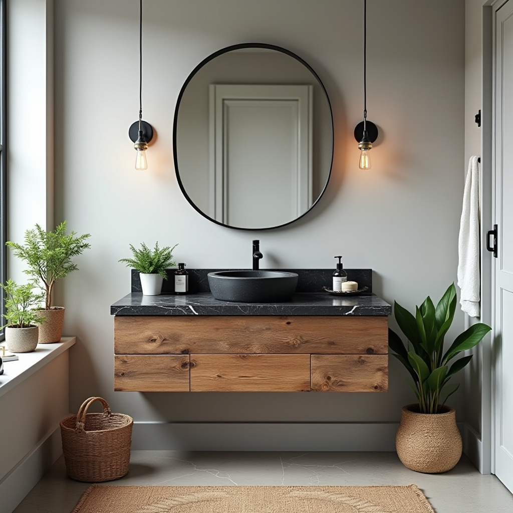 Rustic Bathroom Vanities 7