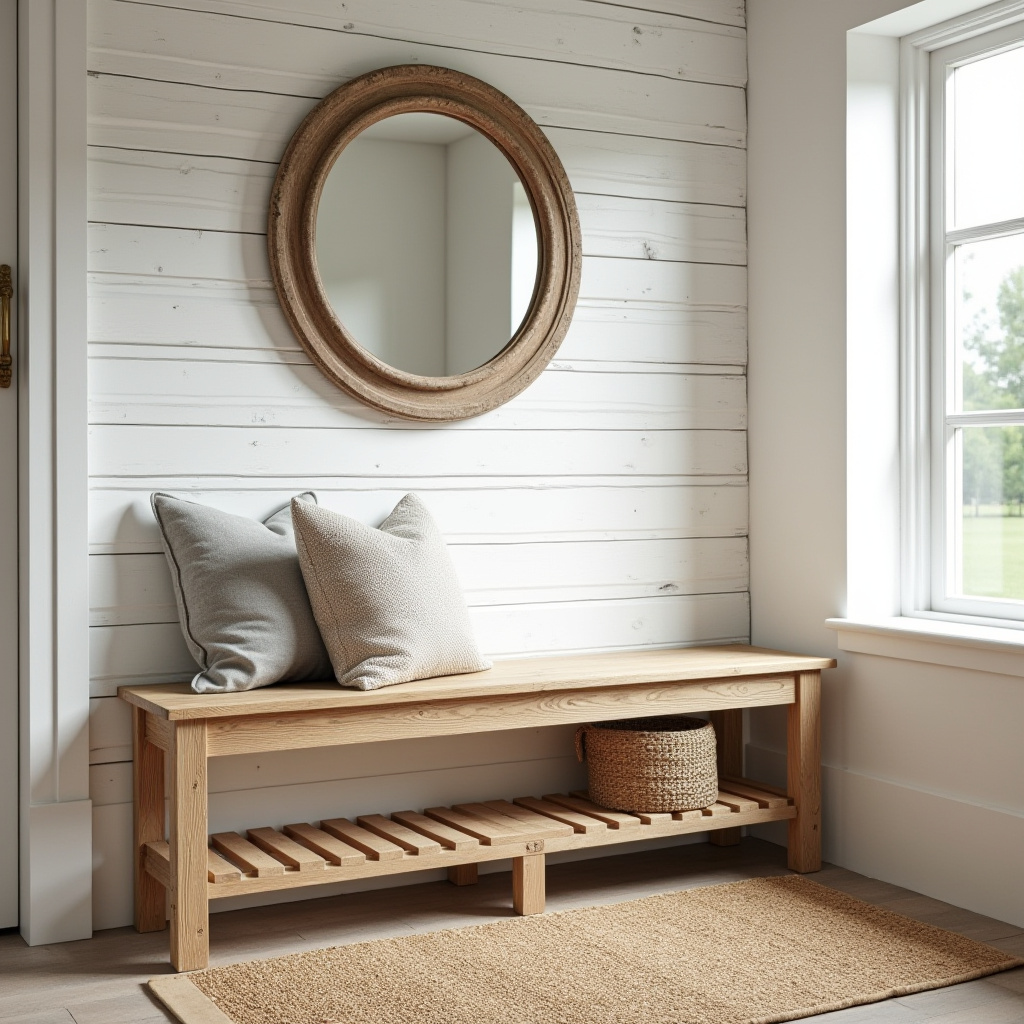 Rustic Bench Entryway 3
