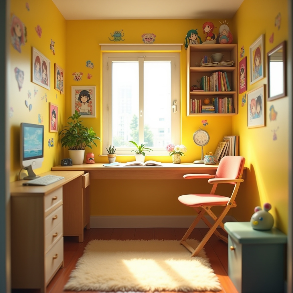 Small Anime Room Ideas 10