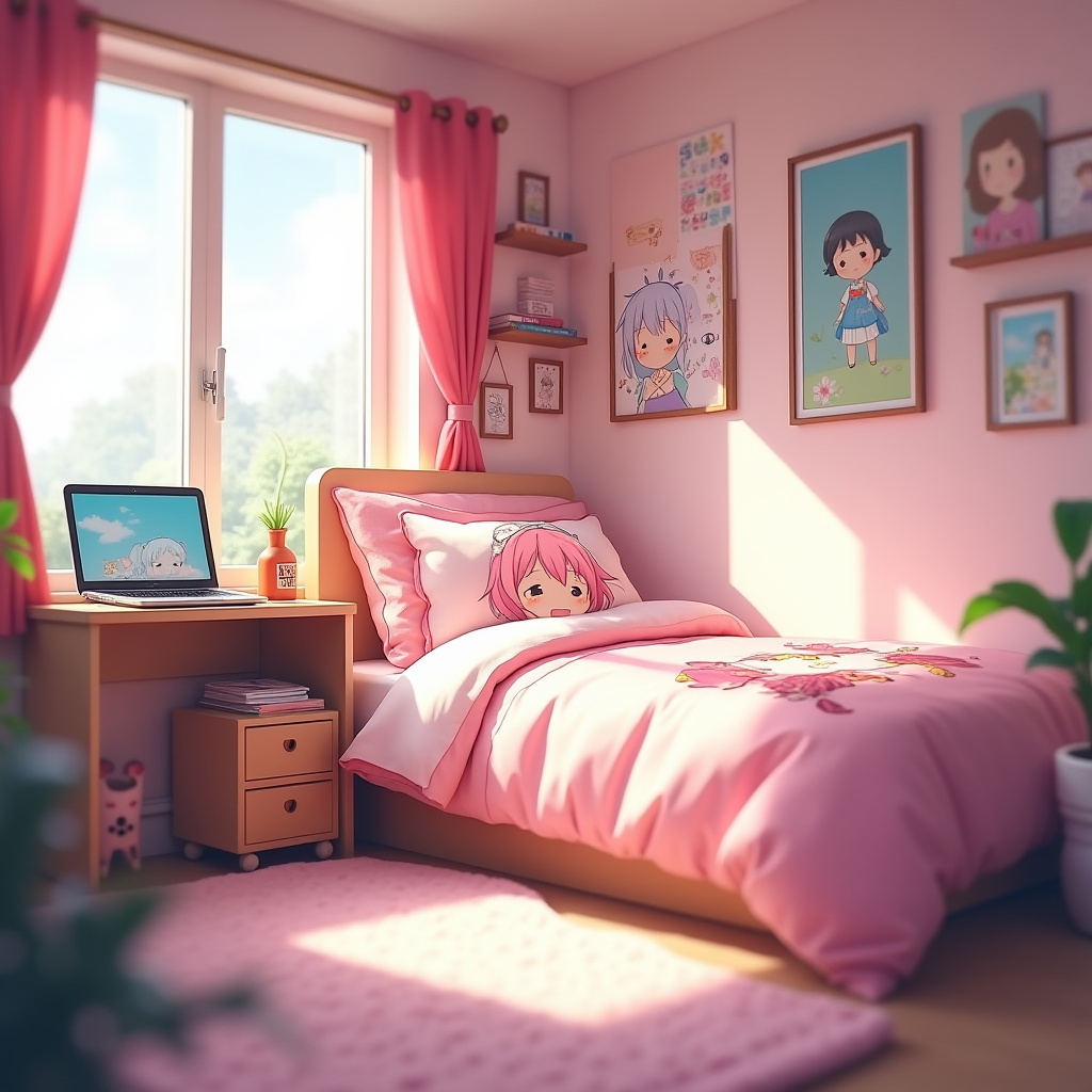 Small Anime Room Ideas 13