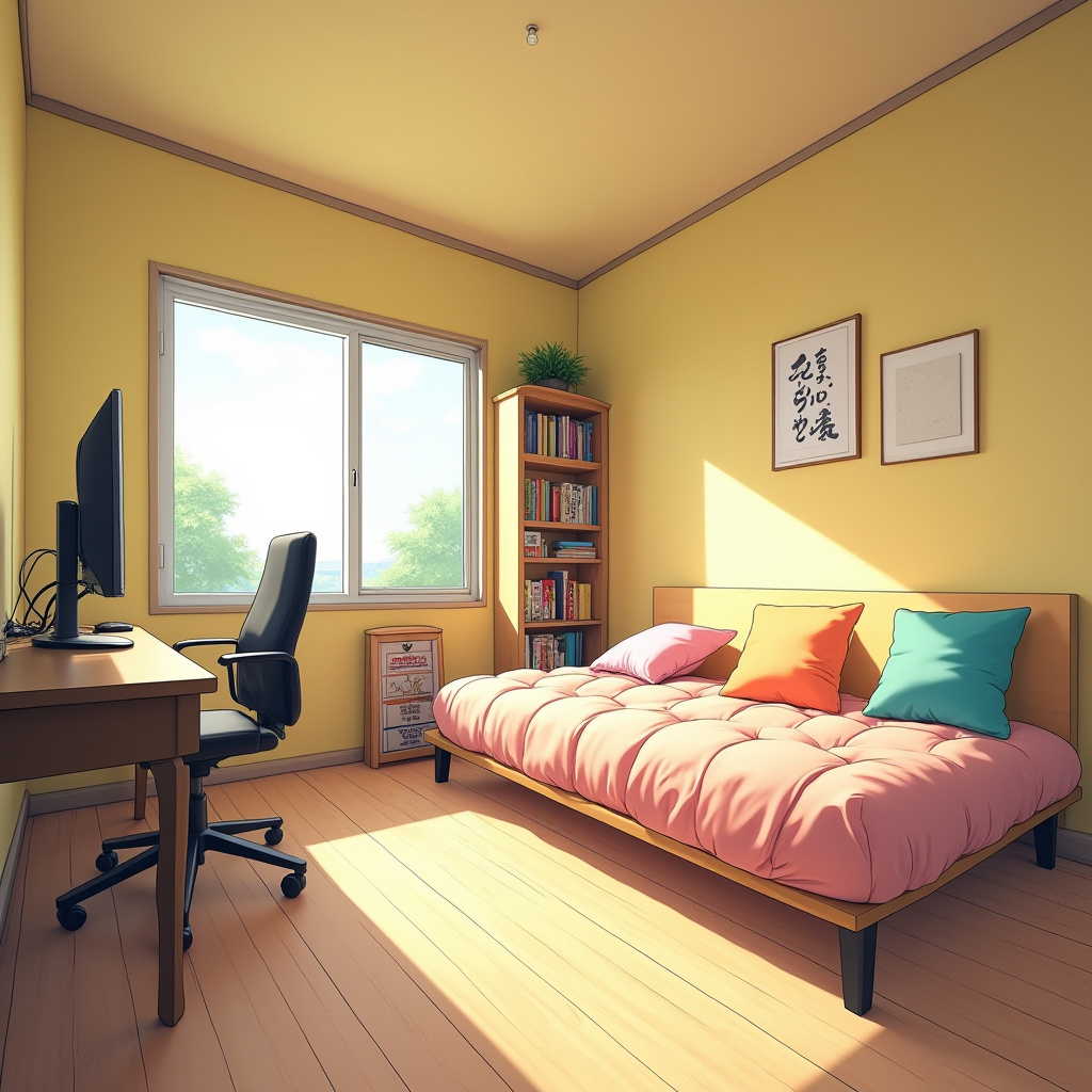 Small Anime Room Ideas 18