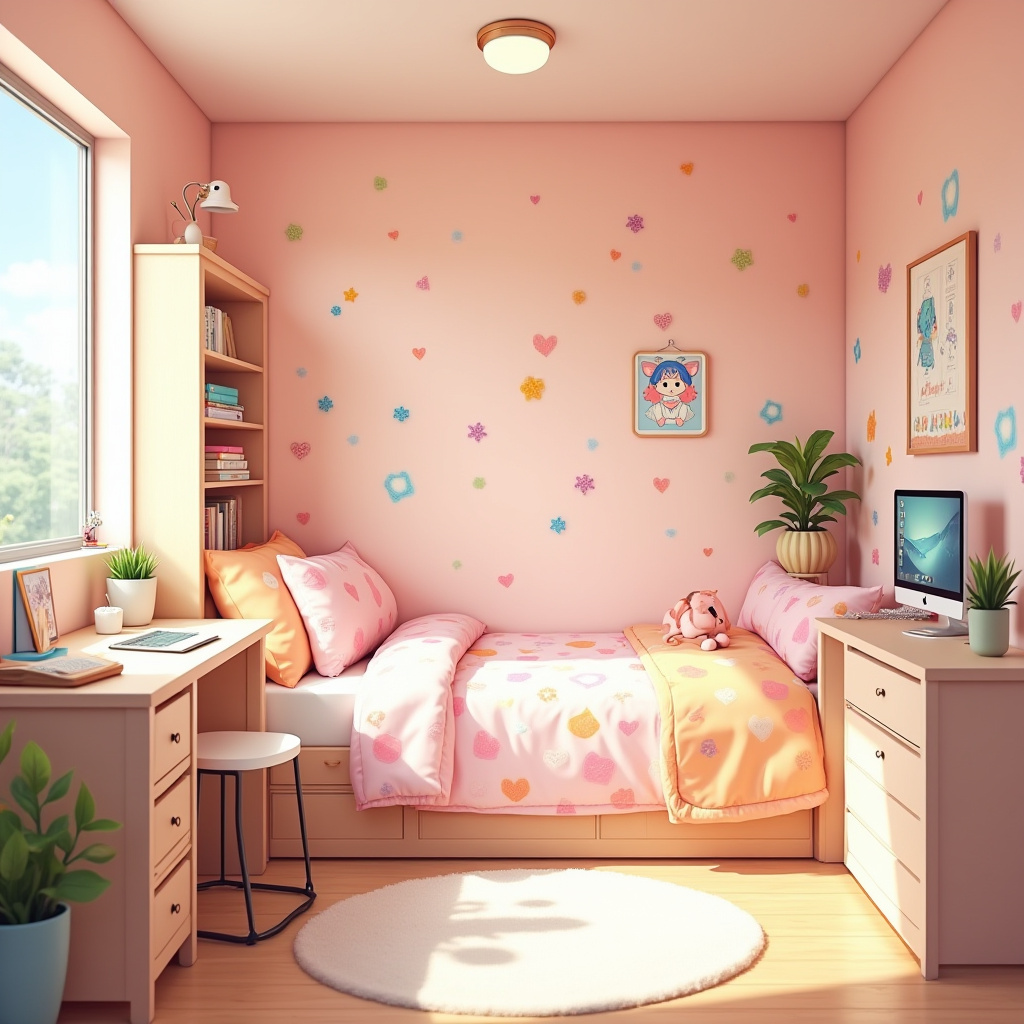 Small Anime Room Ideas 21