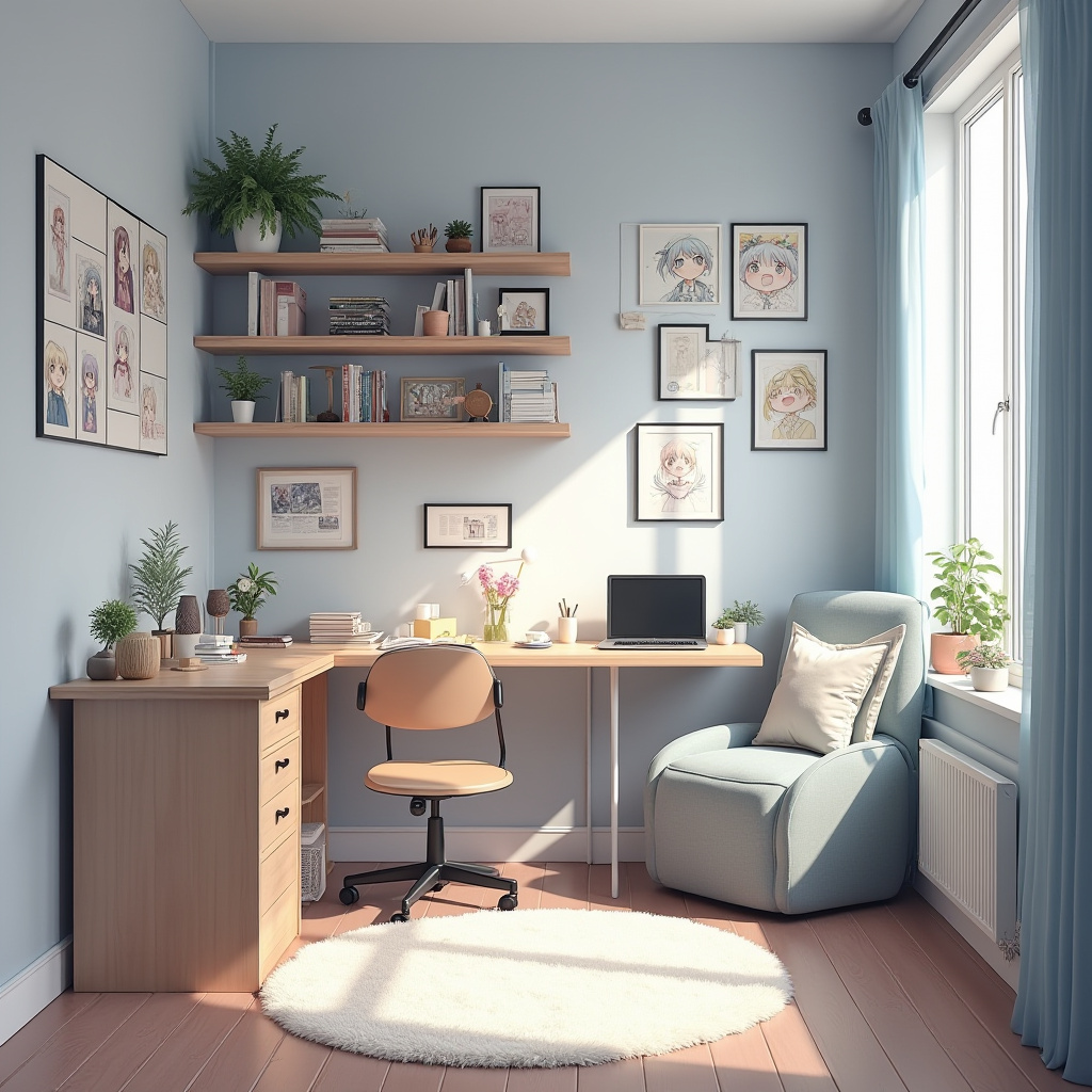 Small Anime Room Ideas 23