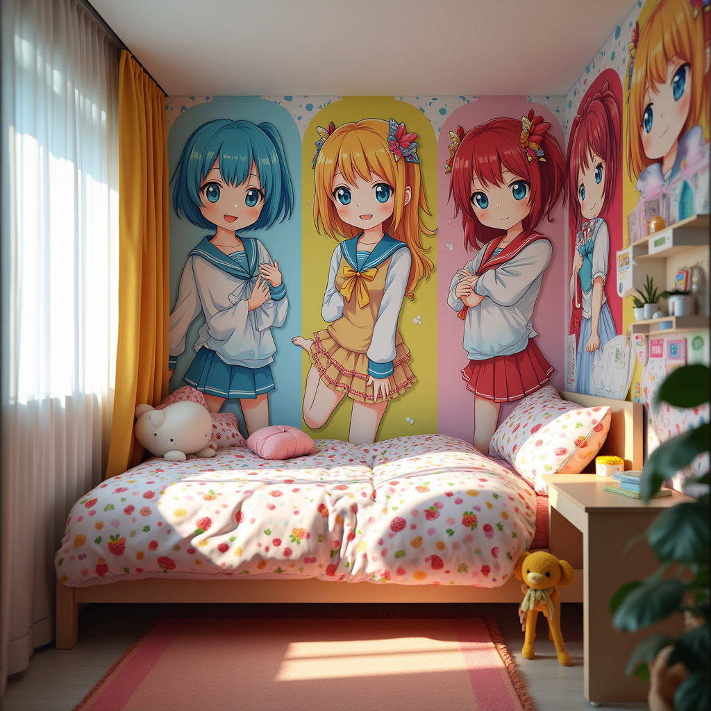 Small Anime Room Ideas 24