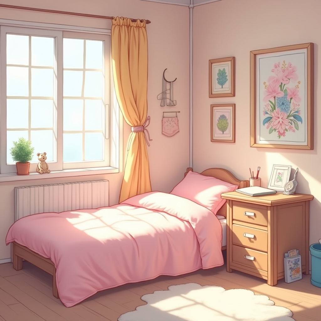 Small Anime Room Ideas 27