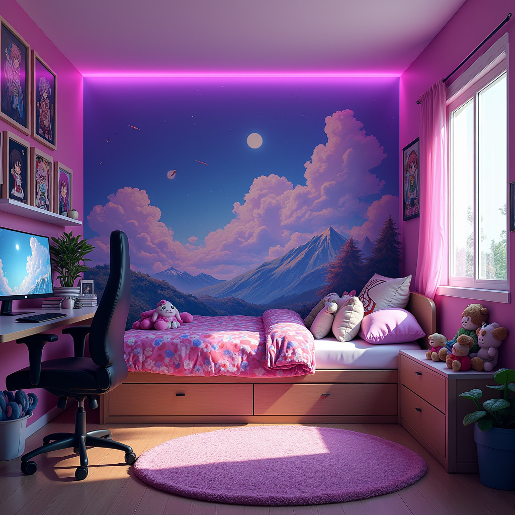 Small Anime Room Ideas 4