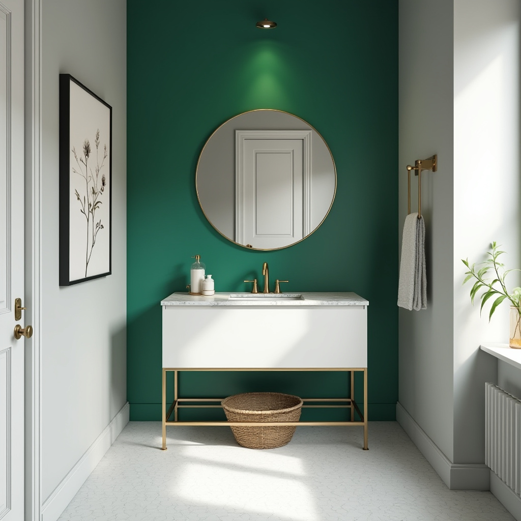 Small Bathroom Color Ideas 12