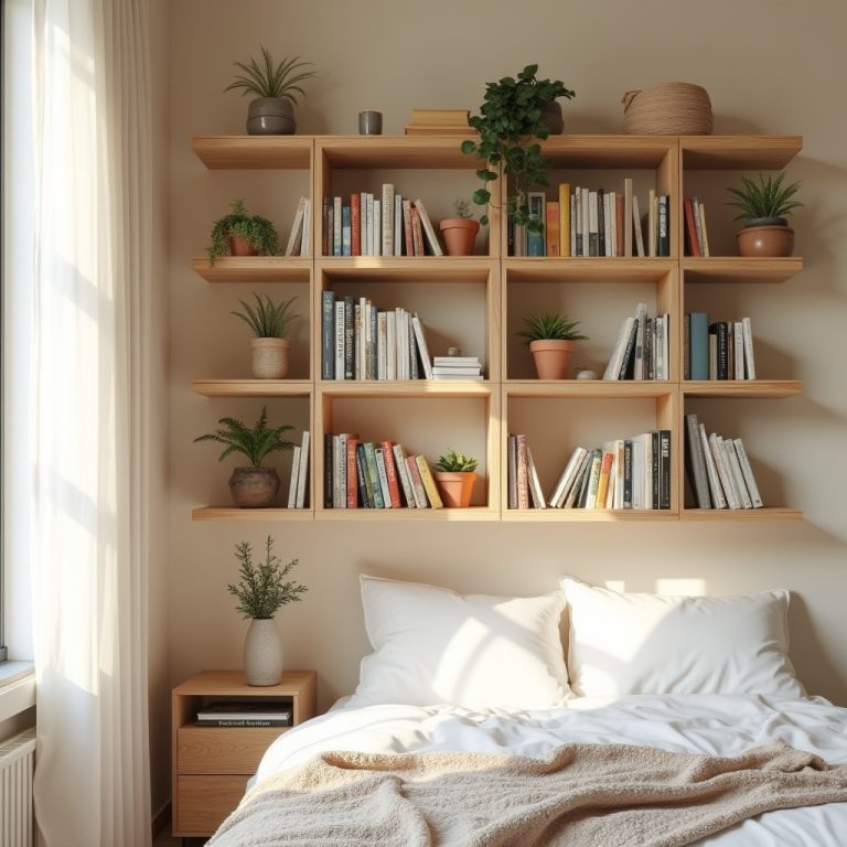 Small Bedroom Bookshelf Ideas 1