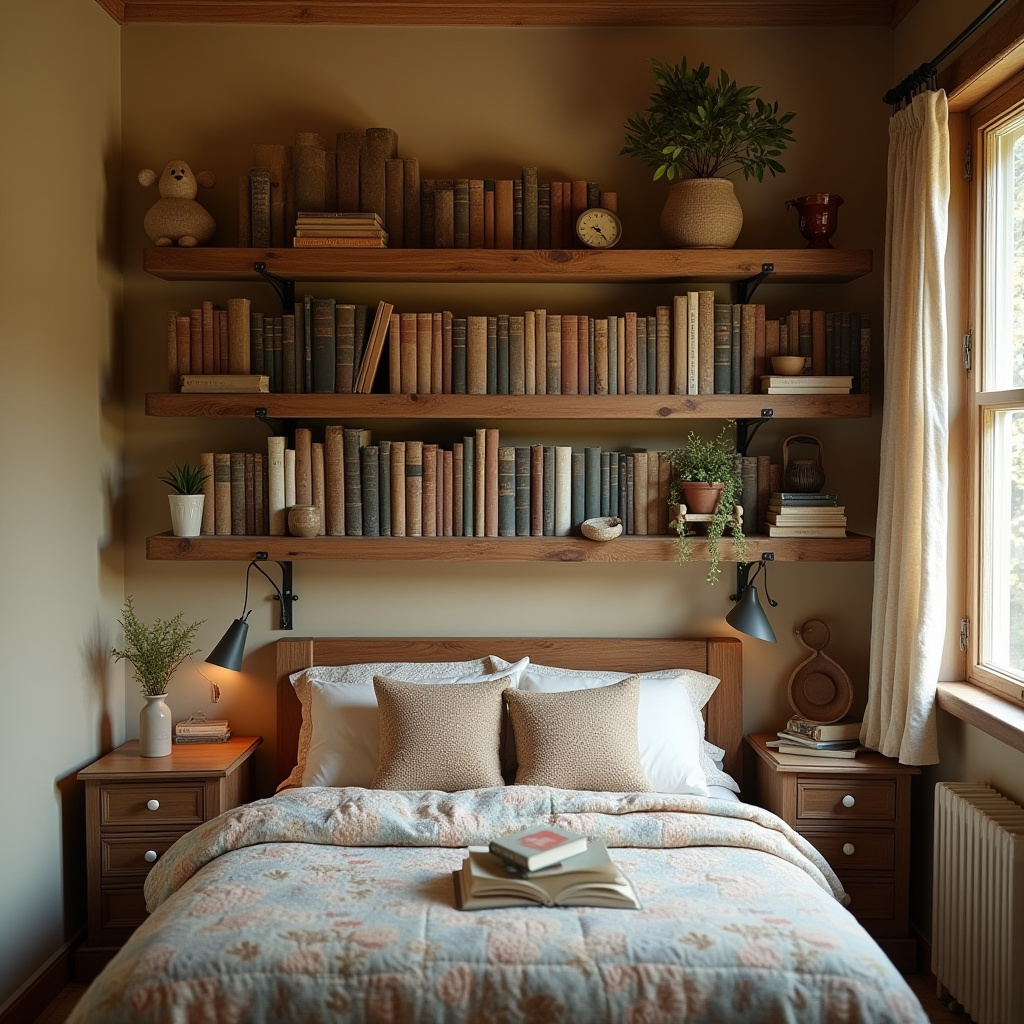 Small Bedroom Bookshelf Ideas 20